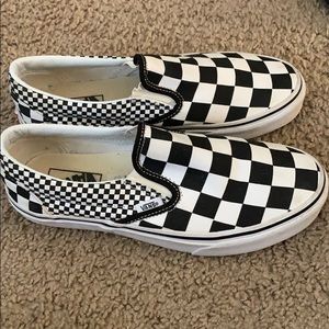 Checkerboard Vans